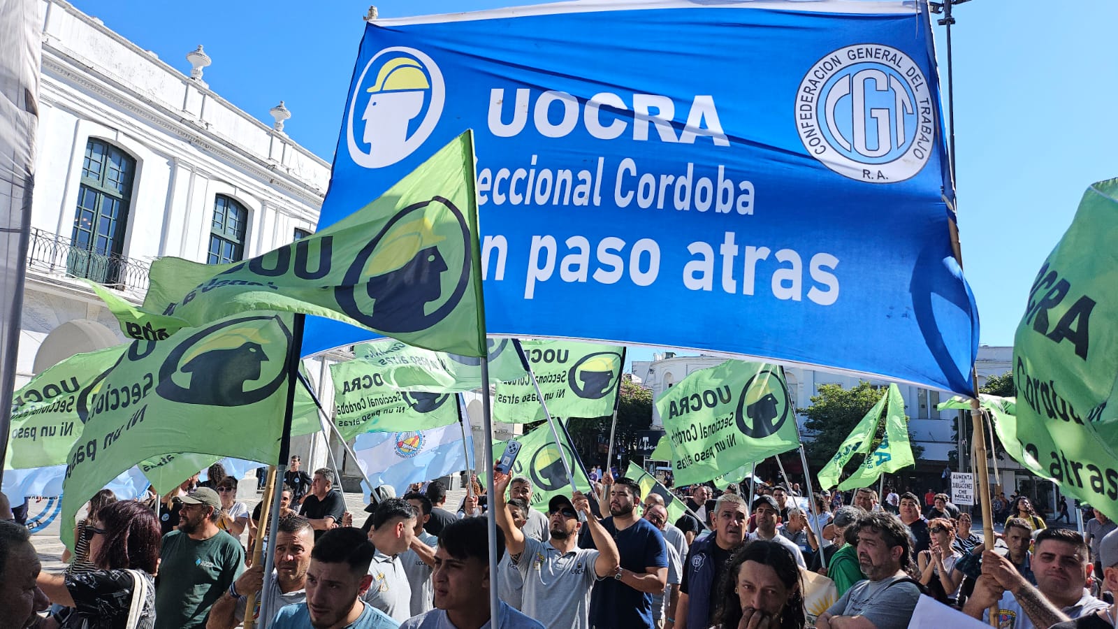 Manifestación UOCRA Córdoba 2